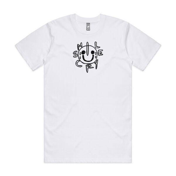 SMILECRY LOGO MONO TEE Thumbnail